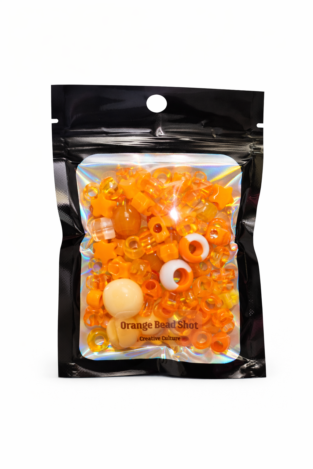🧡 Orange Bead Shot — Orange Mix | Creative Culture
