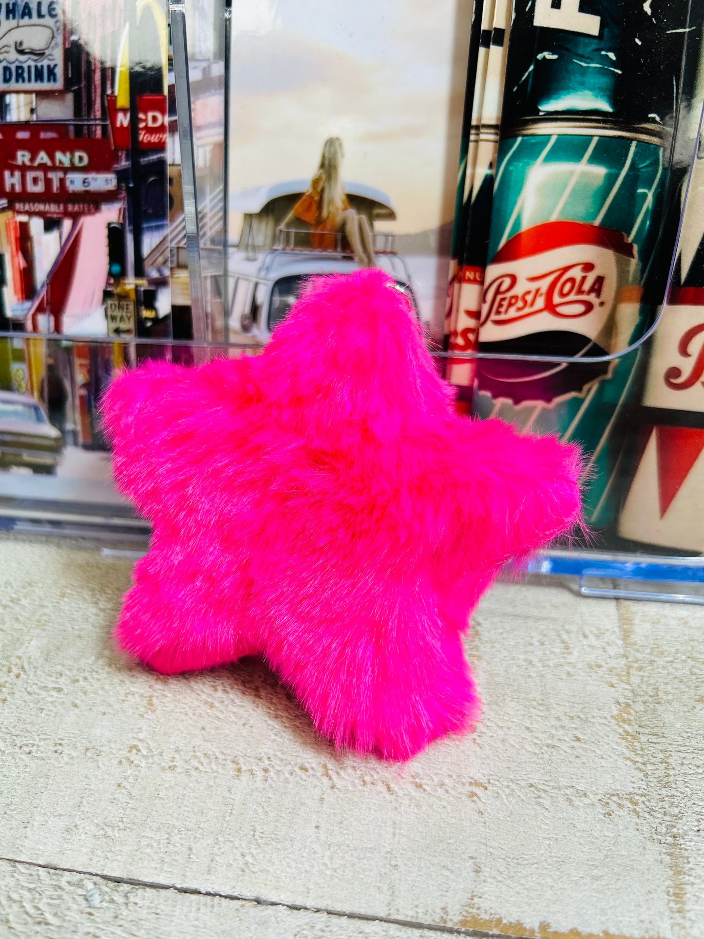 🌟 Starlight Pom Keychains