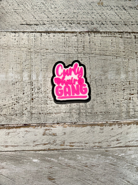 Curly Hair Gang Shoe Charm