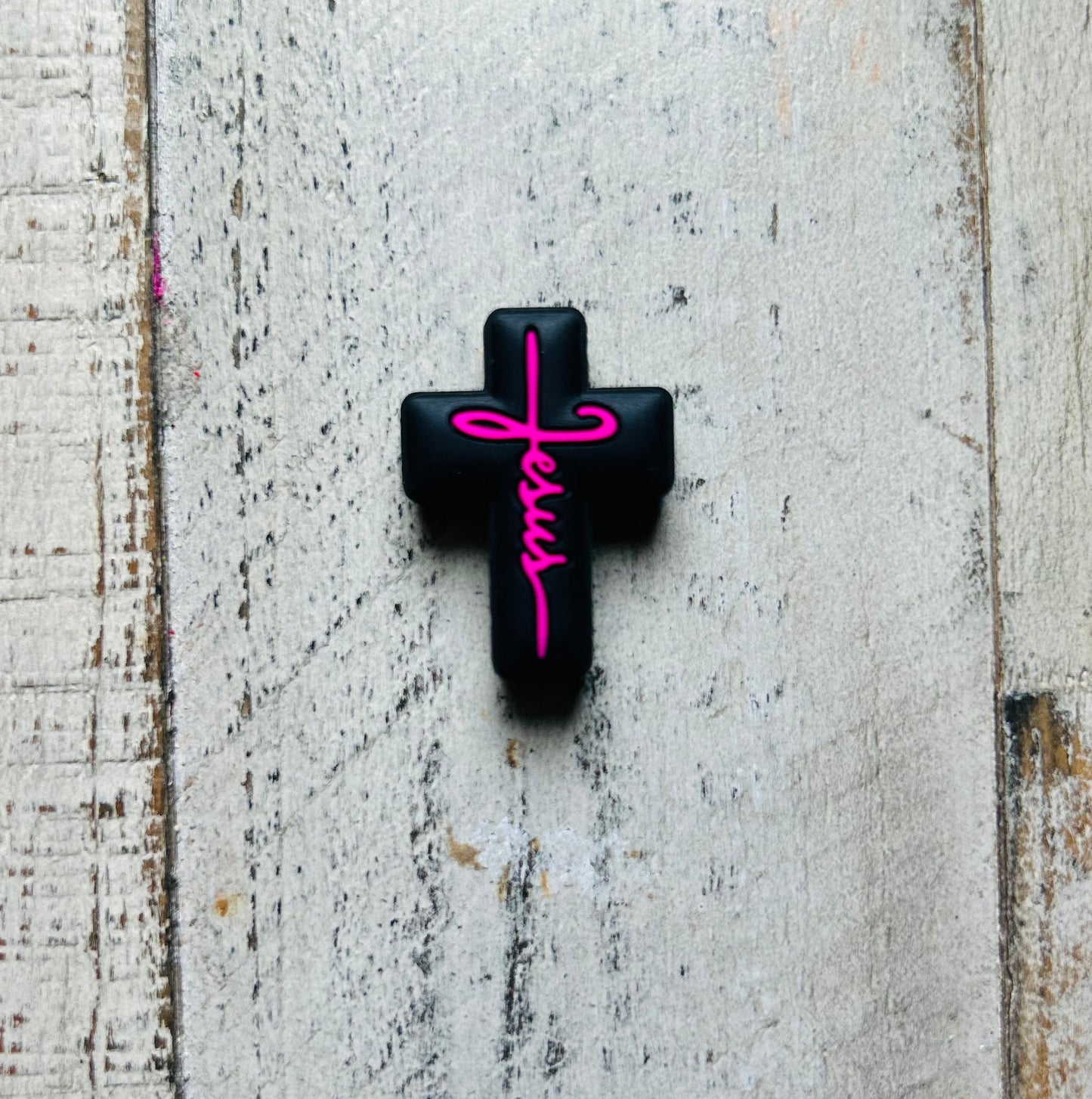 Neon Faith Focal Bead