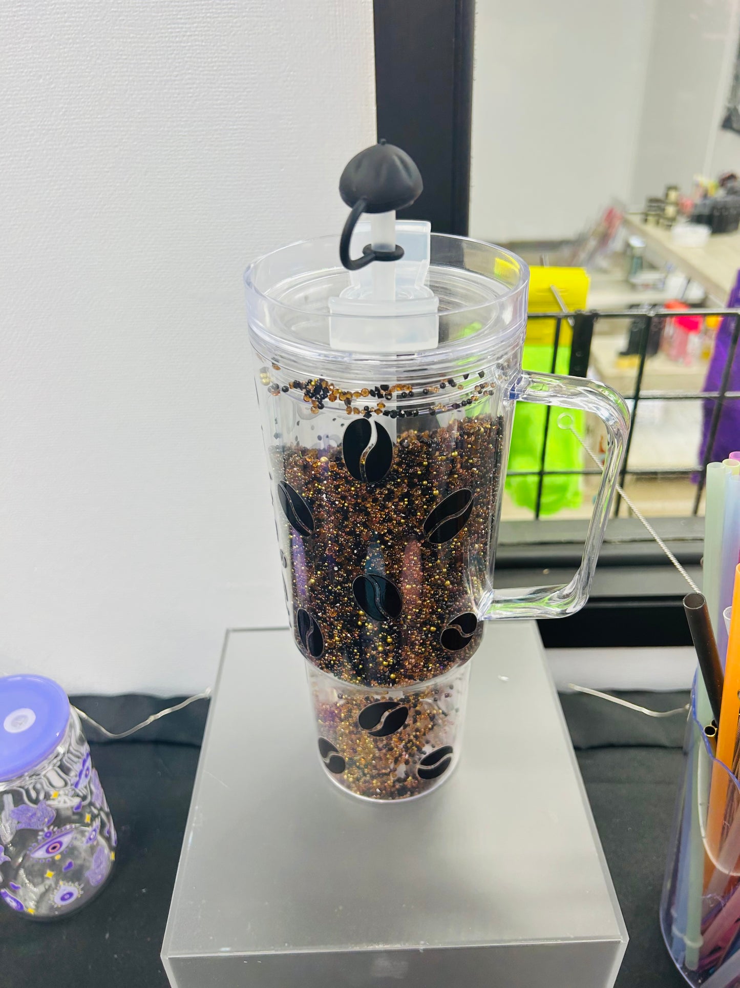 But First Coffee Crystal Luxe 40oz Cup