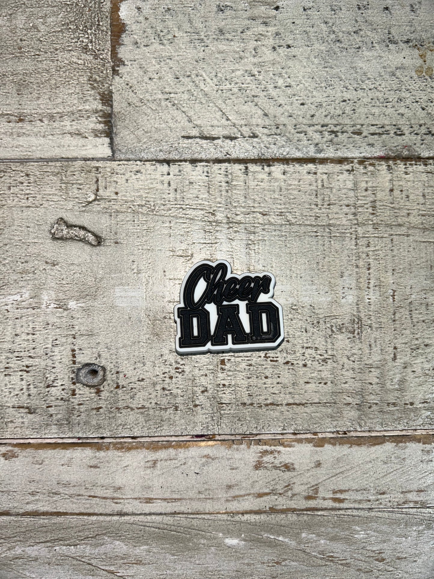 Cheer Dad Shoe Charm