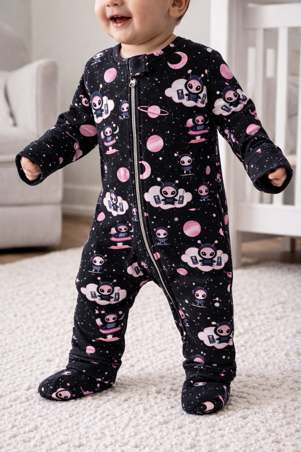 Nova Crush Bamboo Sleeper – Soft, Breathable, and Out-of-This-World Cute!