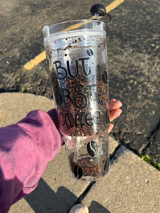 But First Coffee Crystal Luxe 40oz Cup