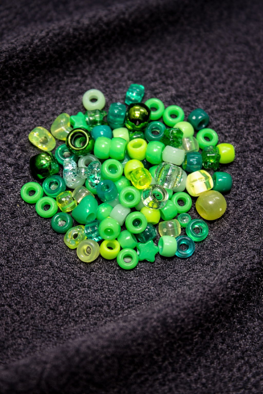 💚 Green Bead Shot — Green Mix | Creative Culture