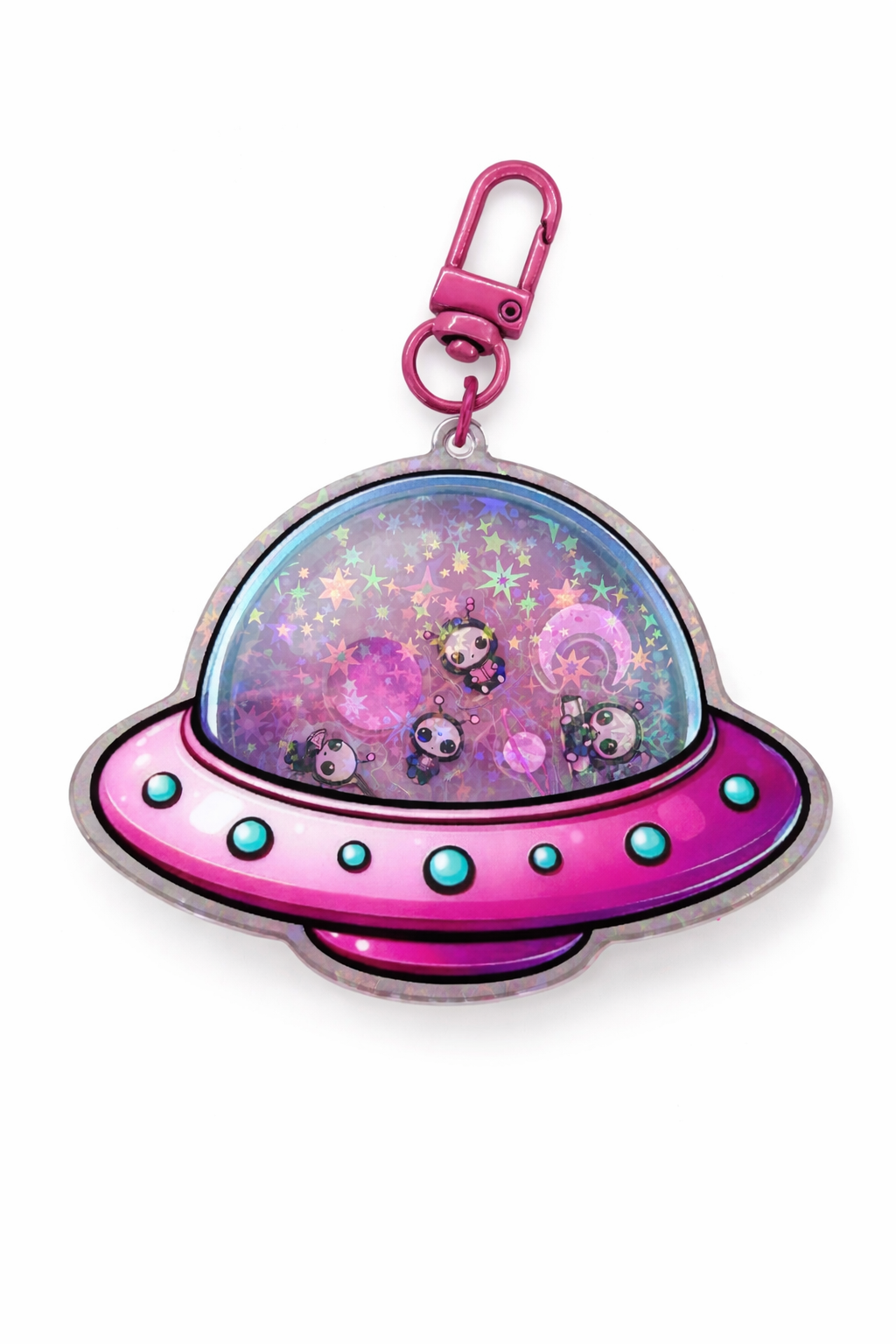 Nova’s Cosmic Cruiser Shaker Keychain