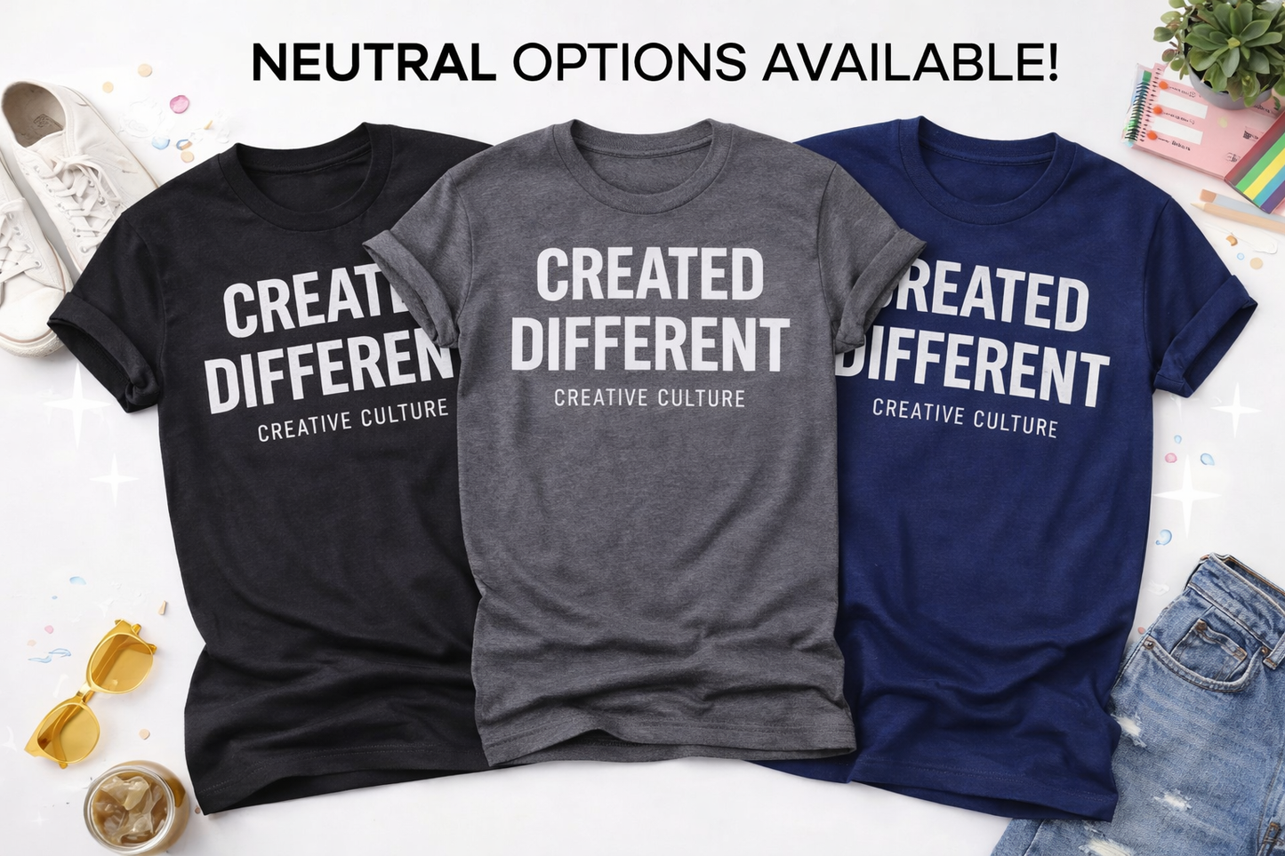 Created Different Statement Tee