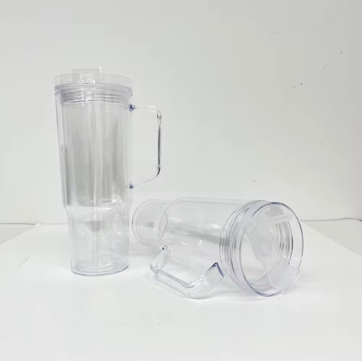 40oz Snowglobe Tumbler (Pre-Drilled)
