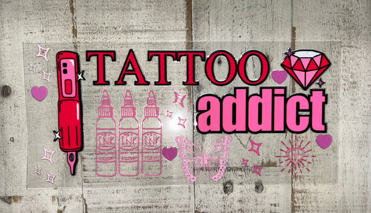 Tattoo Addict UV DTF Wrap