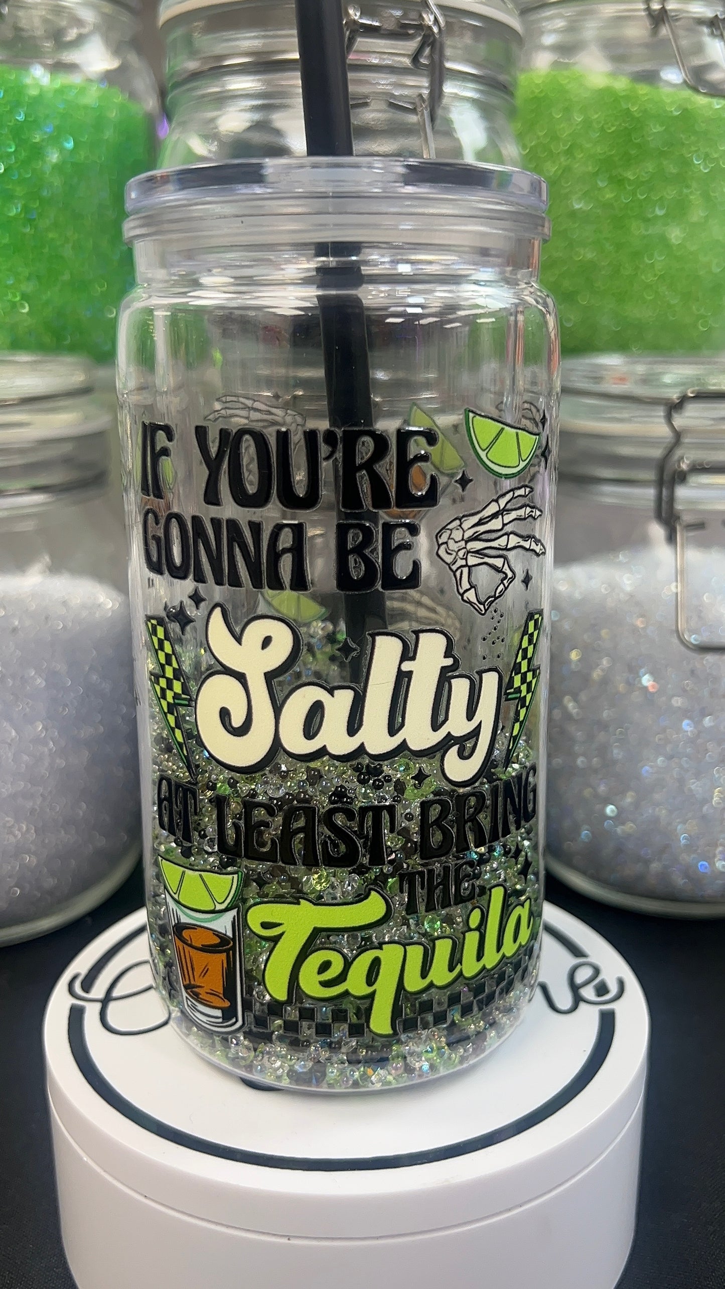If You’re Gonna Be Salty (Tequila Edition) ASMR Stone Cup