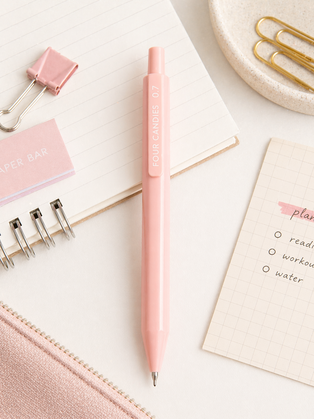 Pastel Mechanical Pencils — 0.5 & 0.7 mm (5 Colors)