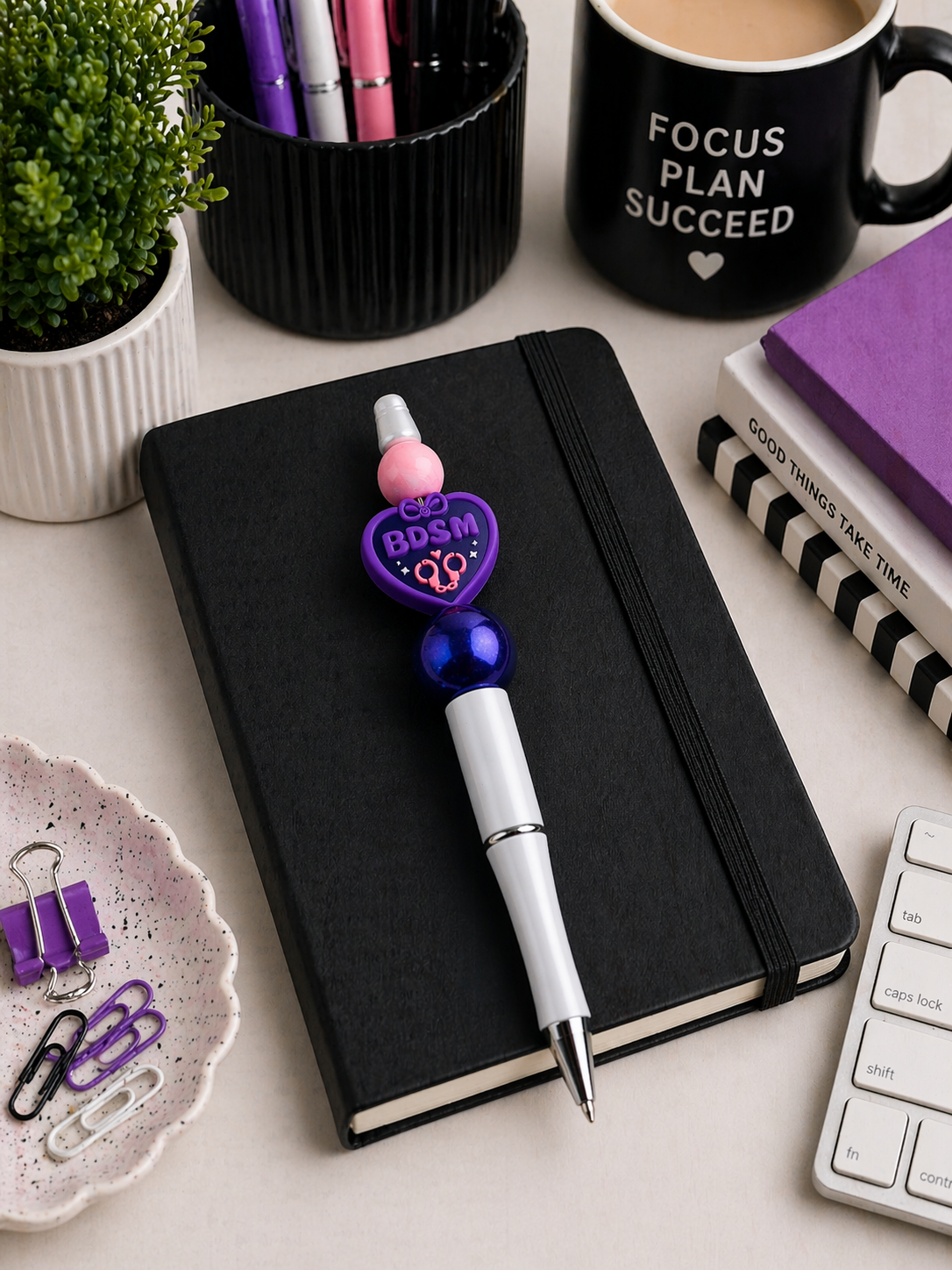 BDSM Beaded Pen
