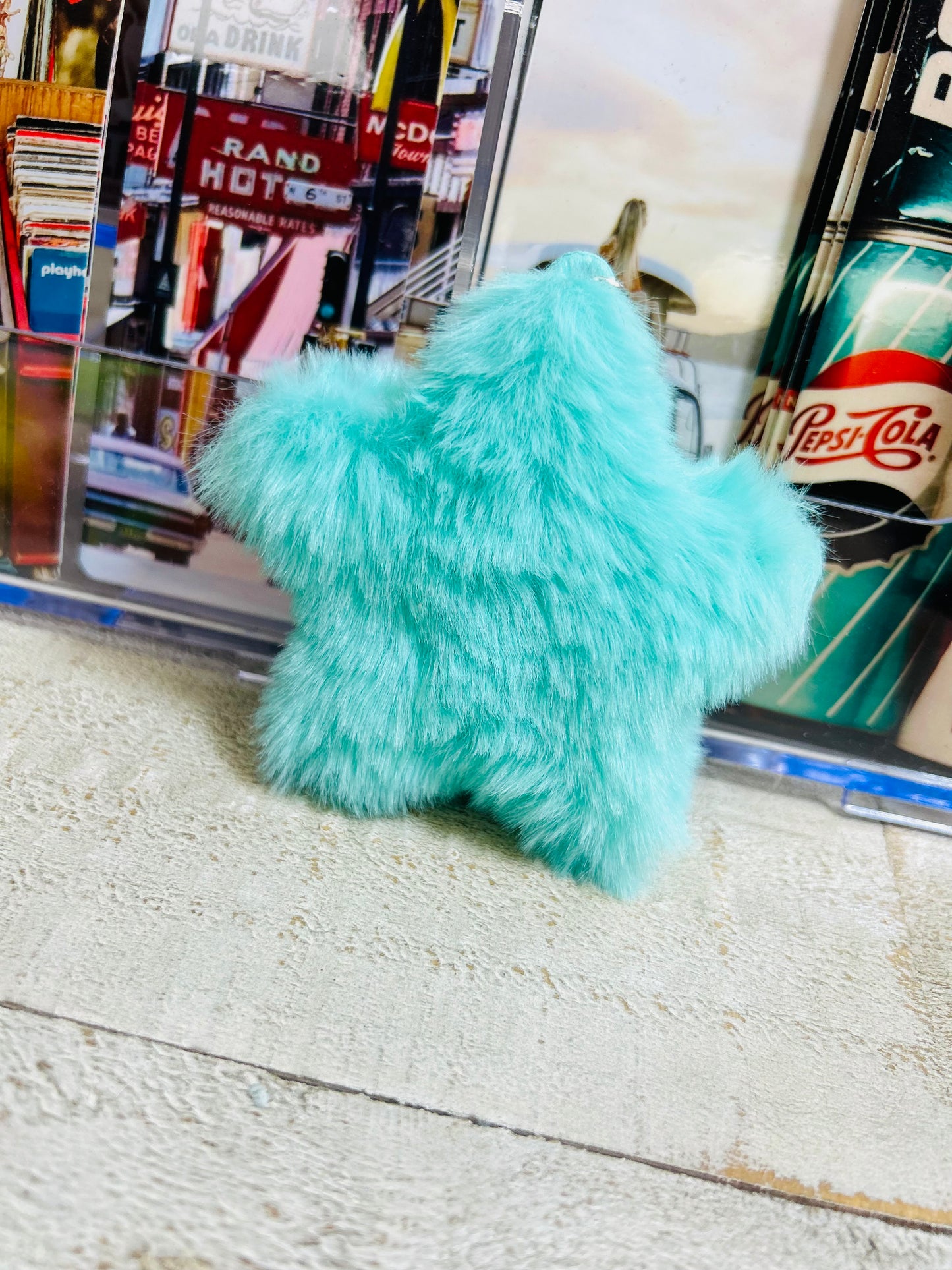 🌟 Starlight Pom Keychains