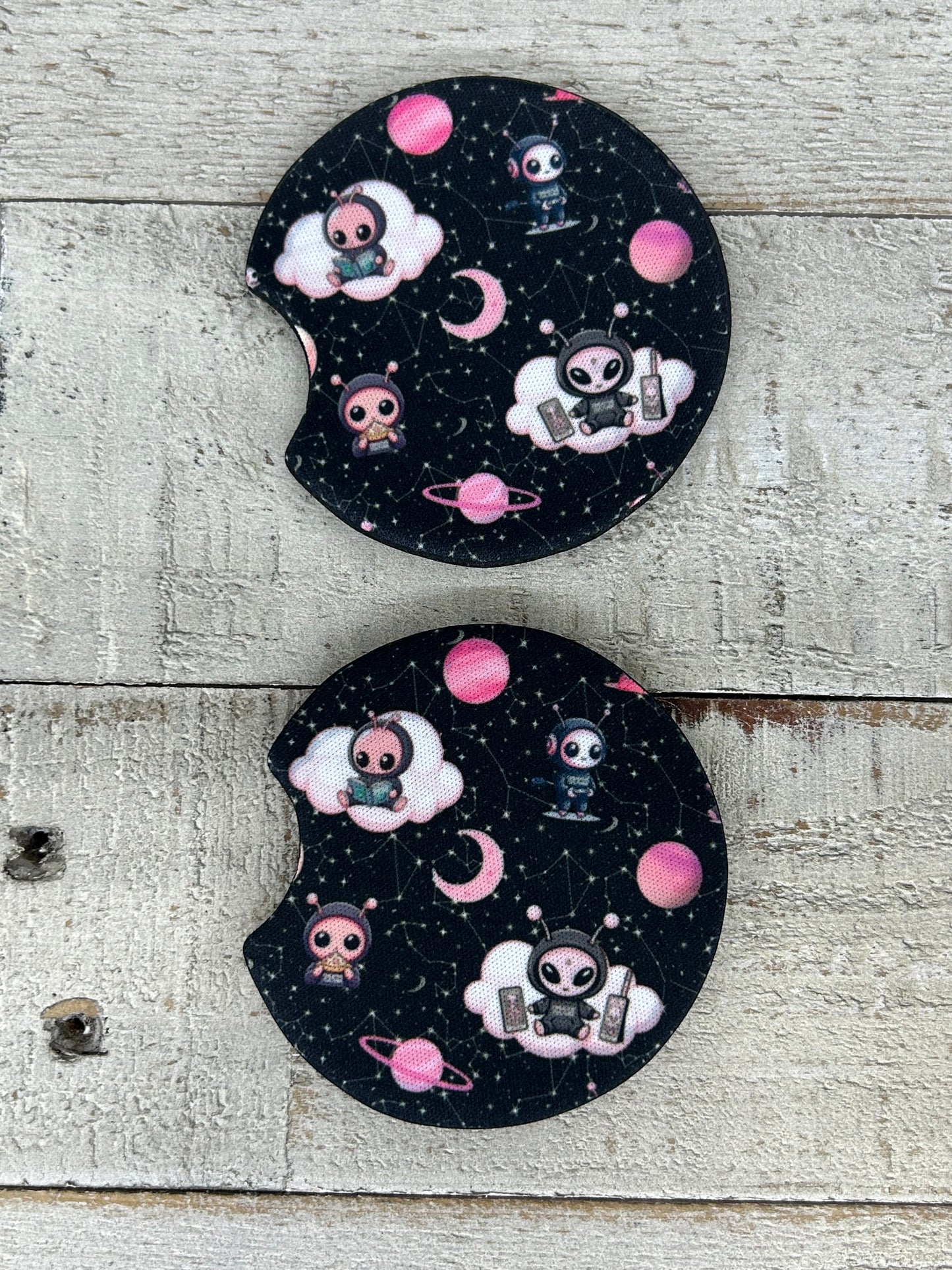 Nova’s Cosmic Dock Car Coasters (2pc Set)