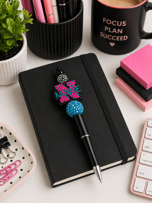 Nurse Beaded Pen