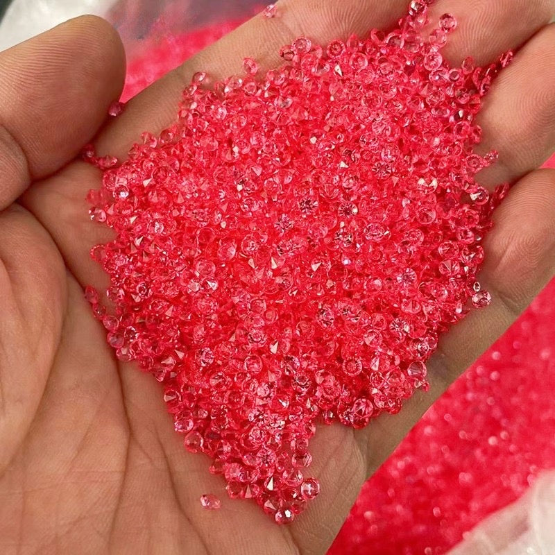 Neon Rose 3mm Pointback Crystals
