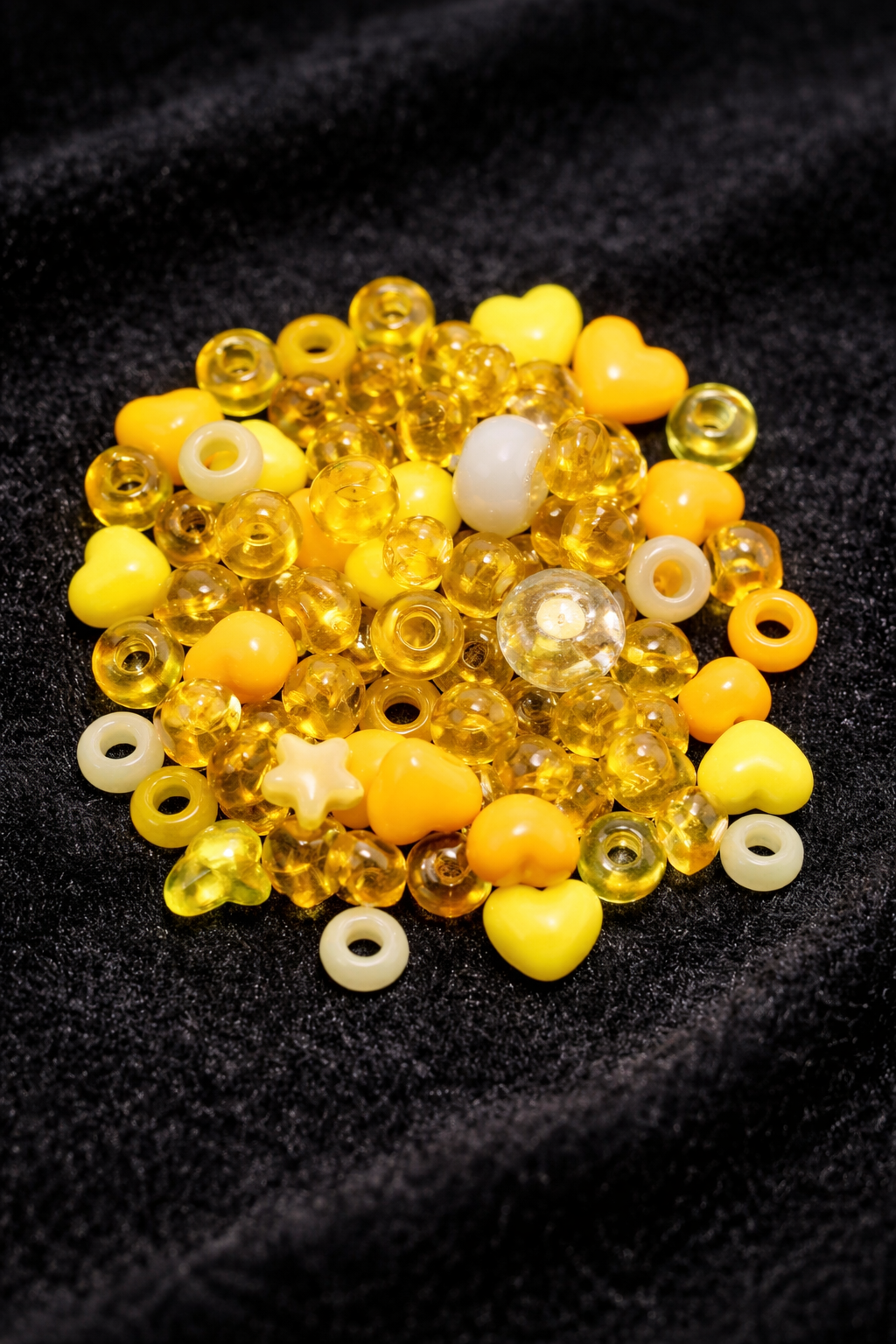 💛 Yellow Bead Shot — Bright Yellow Mix | Creative Culture
