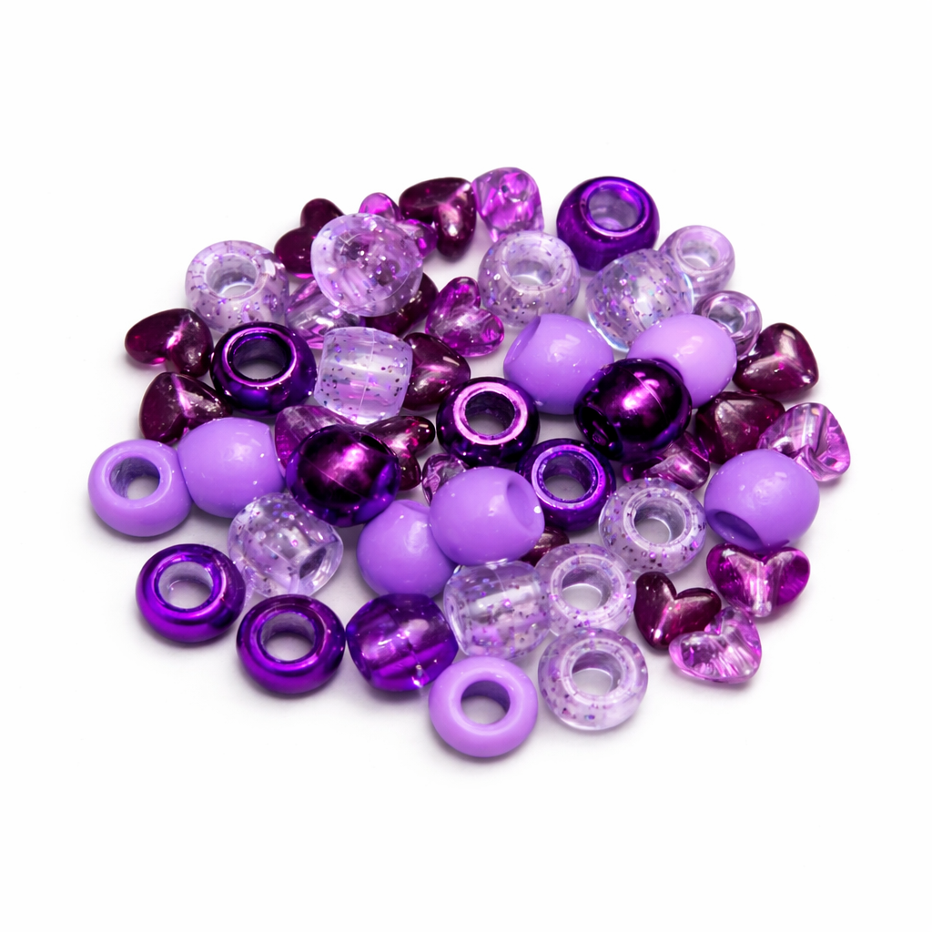 💜 Purple Bead Shot — Purple Mix | Creative Culture