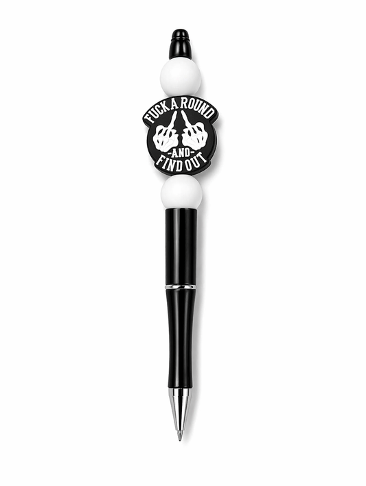 F Around & Find Out Beaded Pen