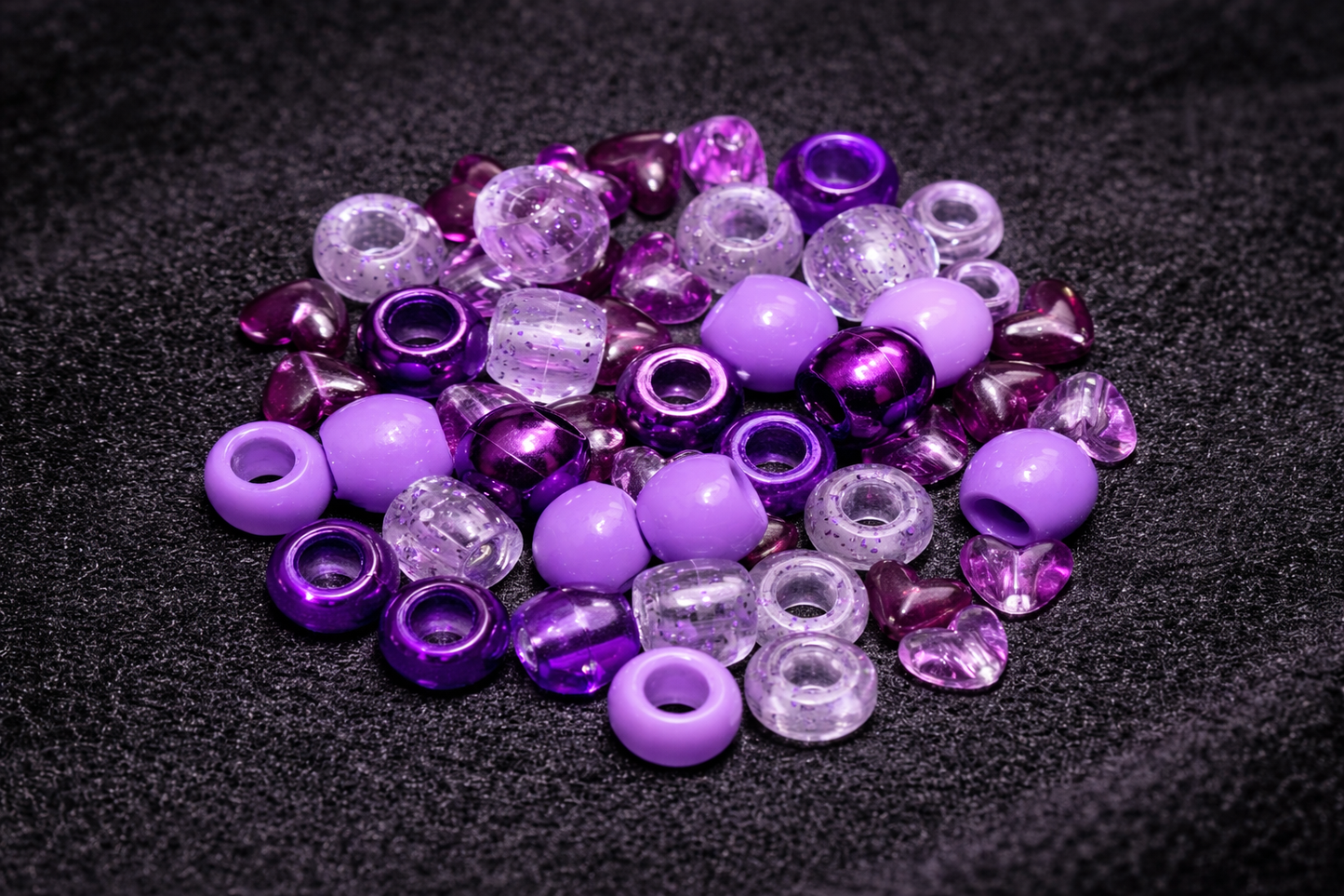 💜 Purple Bead Shot — Purple Mix | Creative Culture