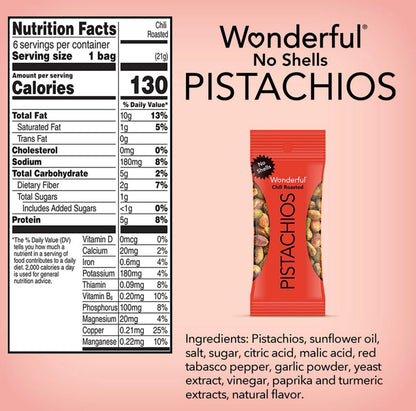 Chili Roasted Pistachios