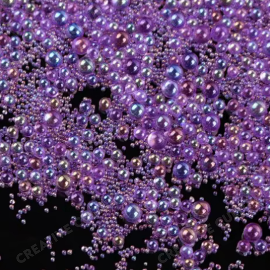 Amethyst Luxe Caviar Beads