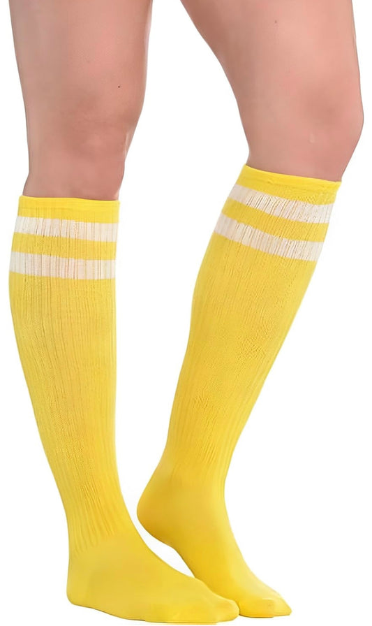 Yellow Knee High Socks