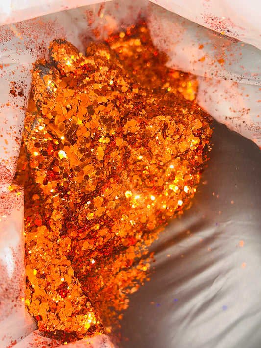 Antique Bronze Metallic Chunky Glitter