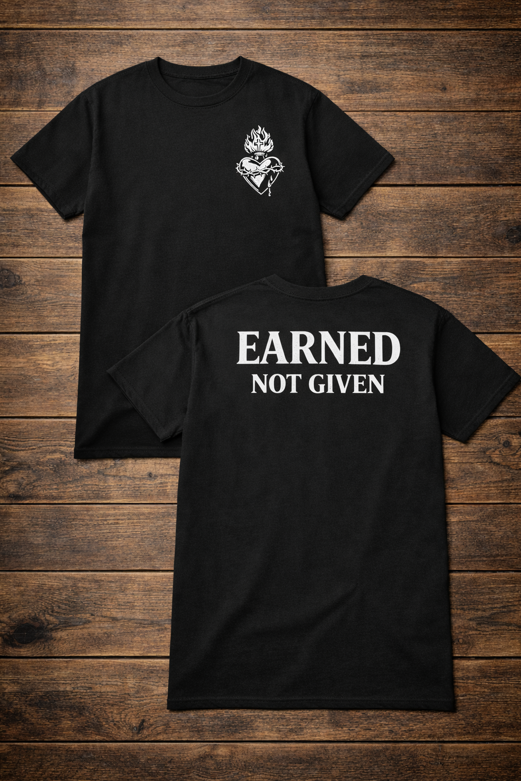 Earned, Not Given — Standard Issue 02 Tee