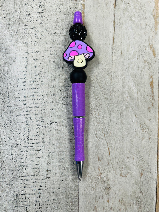 Mushroom Beaded Pen