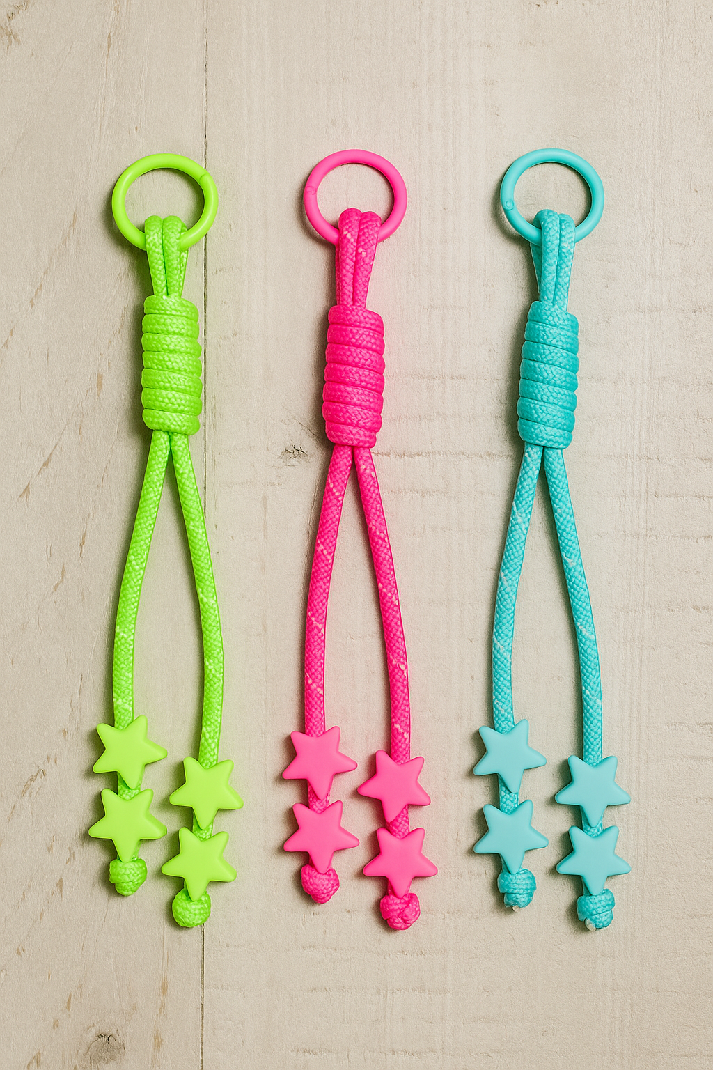 ⭐ Star Cord Keychains