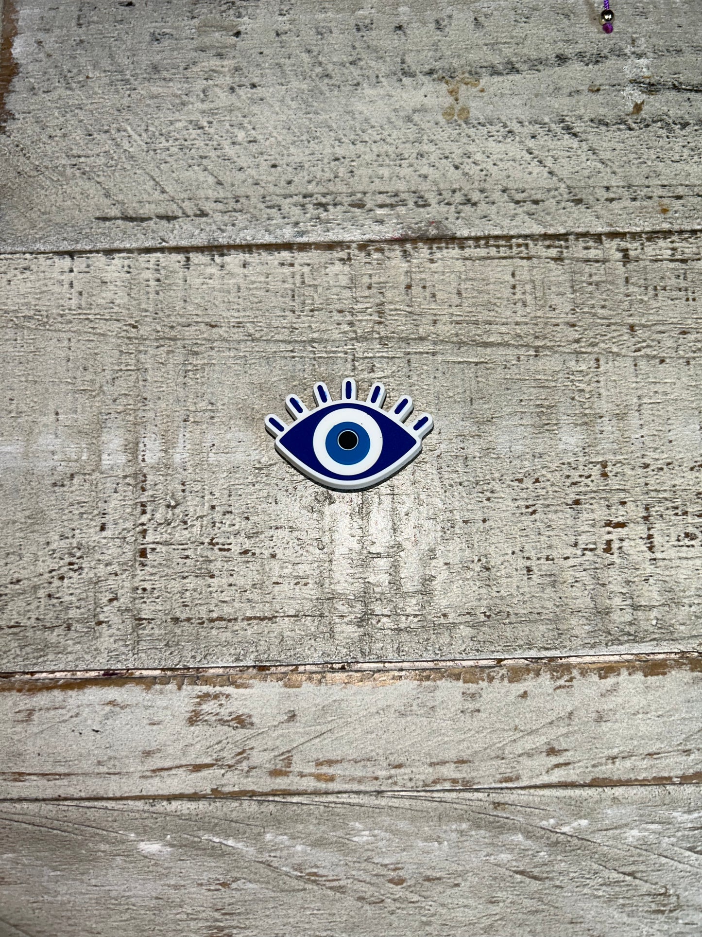 Blue Eye Shoe Charm
